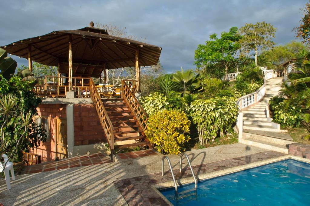 Ocean View Happy Hill Hotell Olón Rum bild